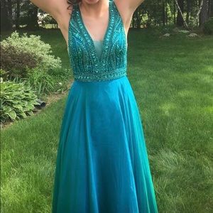 Prom Dress! Cute Teal